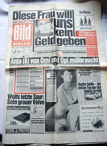 Bild zeitung september - bild,