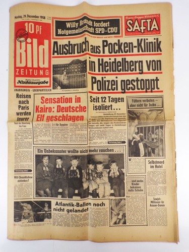 Bild zeitung 1958 - 1958, nr